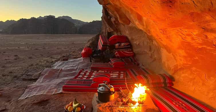 Pure Traditional Bedouin Bivouac Camping Experience from Amman